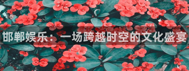 南充永盈：邯郸娱乐：一场跨越时空的文化盛宴