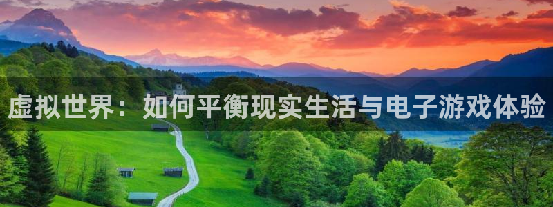 永盈帐户大厅：虚拟世界：如何平衡现实生活与电子游戏体验
